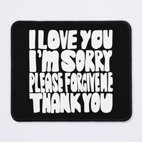 Item preview, Ho'oponopono Hawaiian Forgiveness Prayer / Mantra White Hand Lettering designed and sold by wordznart.