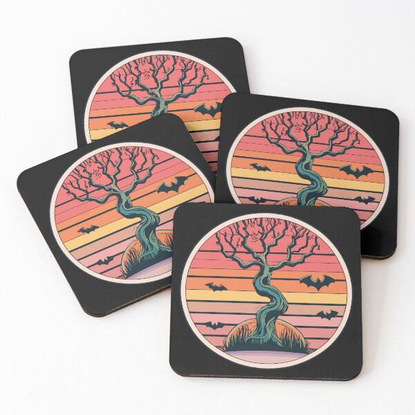 Item preview, spooky halloween tree designed and sold by PrimeInk.