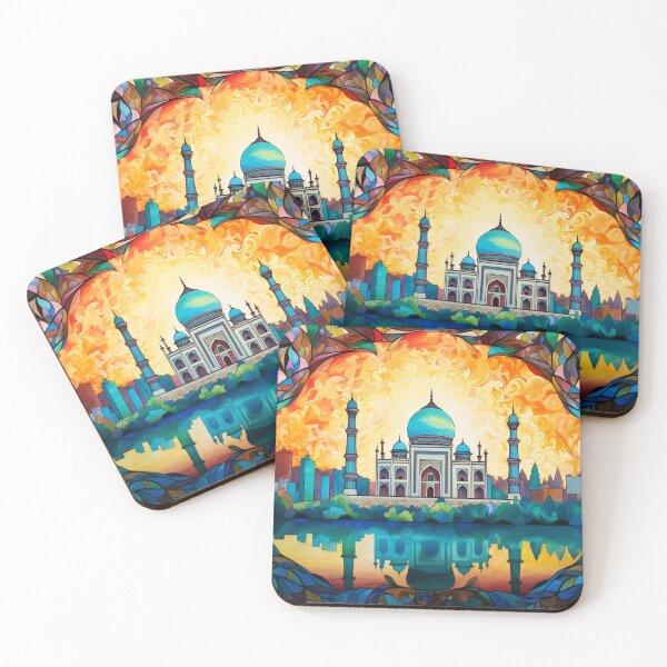 Item preview, The Taj Mahal, India, Original, AI Generated Art - An Iconic Monument and Beautiful Tomb designed and sold by studioSharonKay.