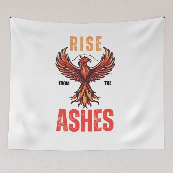 Item preview, A phoenix Rise from the ashes, flaming phoenix rising designed and sold by Moe-Hagag.