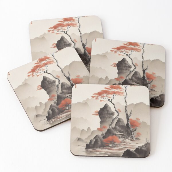 Item preview, Landscape of an ancient village designed and sold by louwu <3.