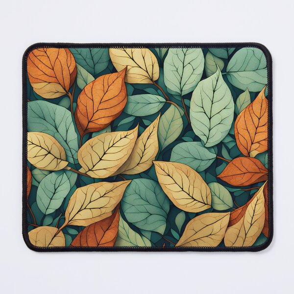 Item preview, Calm tone leaf pattern designed and sold by MoonsideGallery.
