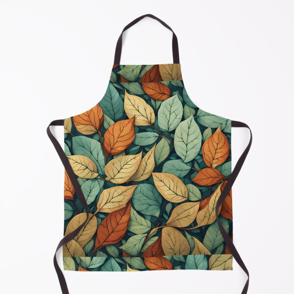 Item preview, Calm tone leaf pattern designed and sold by MoonsideGallery.