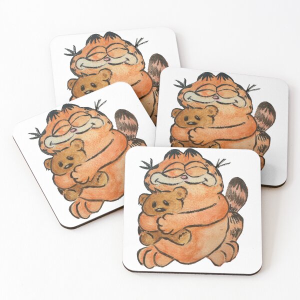 Item preview, Watercolor Garfield and Pookie designed and sold by deliciousartist.