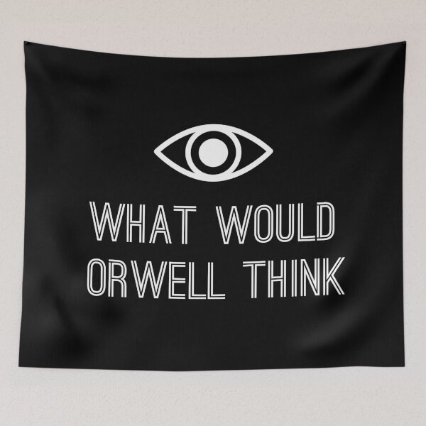 Item preview, Elon Musk What Would Orwell Think designed and sold by apricot-tees.