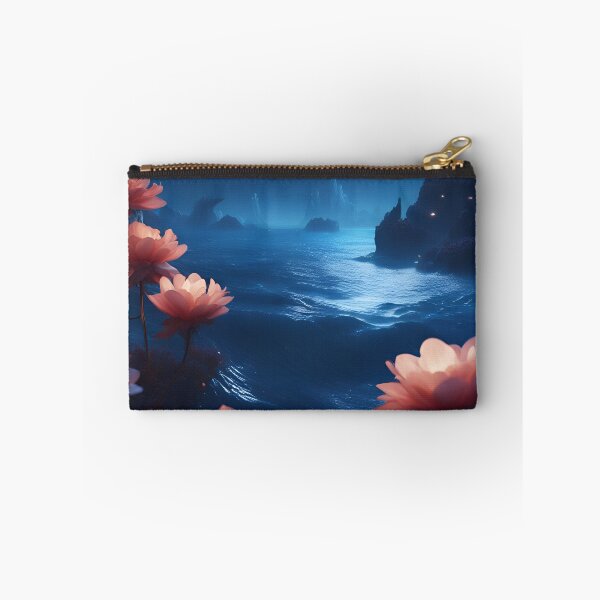 Item preview, Flowers Glowing Softly In The Foggy Blue Caribbean Sea designed and sold by croissantt0.
