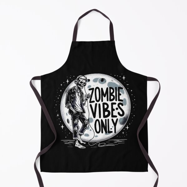 Item preview, Zombie Vibes Only -Undead Beats designed and sold by ZenEverAI.