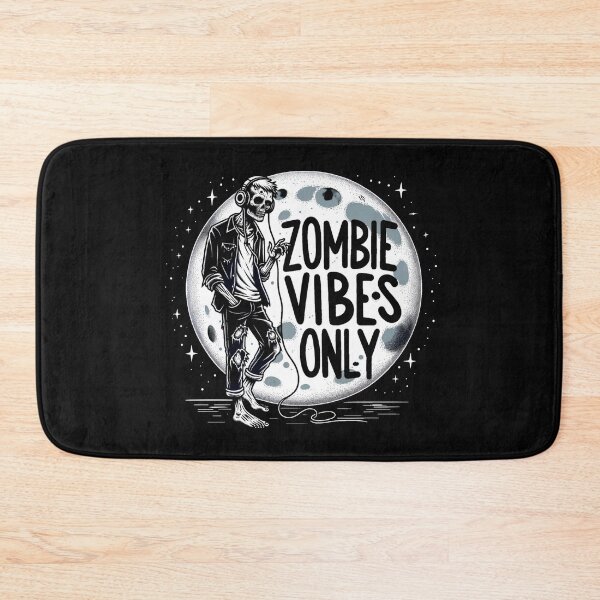 Item preview, Zombie Vibes Only -Undead Beats designed and sold by ZenEverAI.