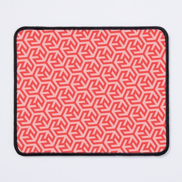 Item preview, Simple Hexagon Tribal Pattern Red designed and sold by PMCreative.