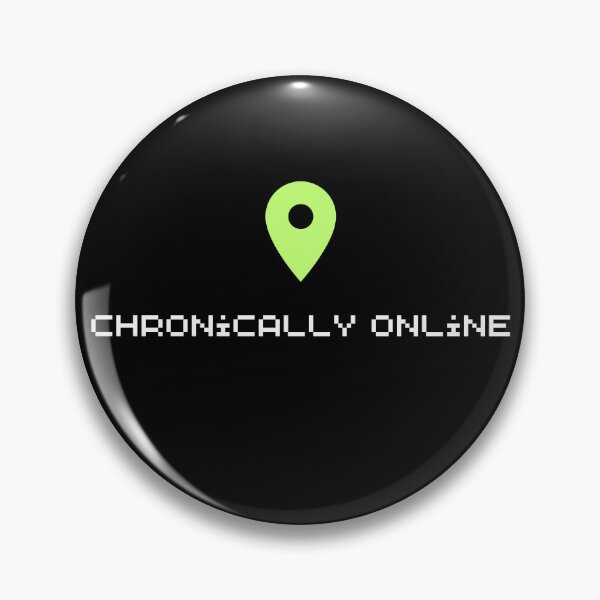 Item preview, chronically online designed and sold by jennifersmind.