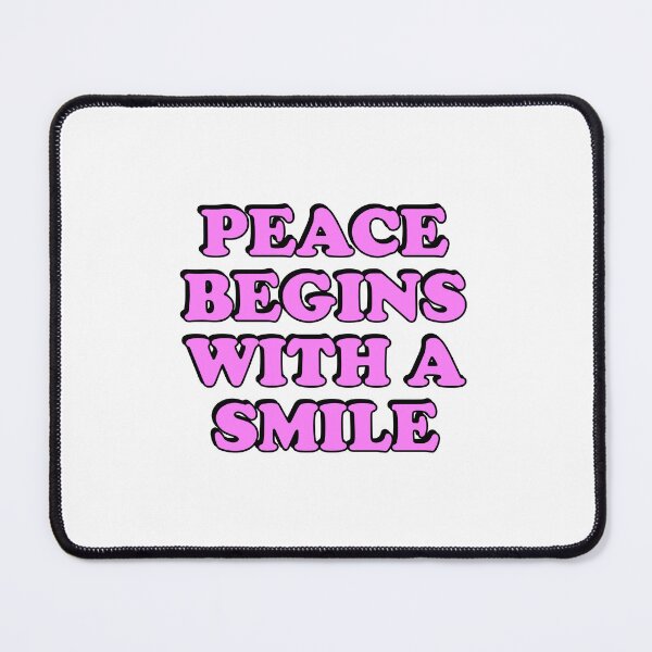 Item preview, Peace Begins With A Smile designed and sold by Inspirationmotivation.