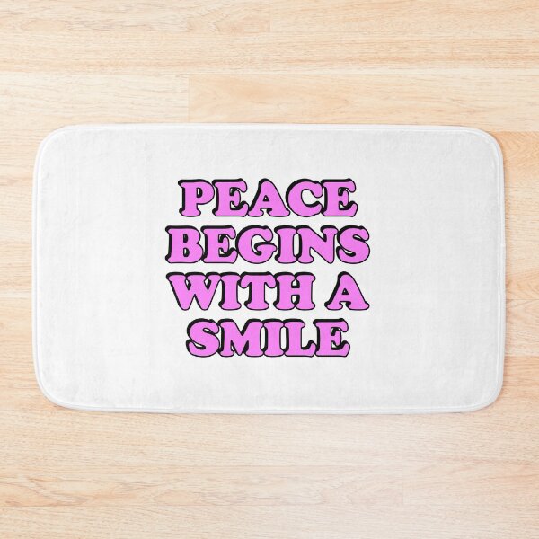 Item preview, Peace Begins With A Smile designed and sold by Inspirationmotivation.