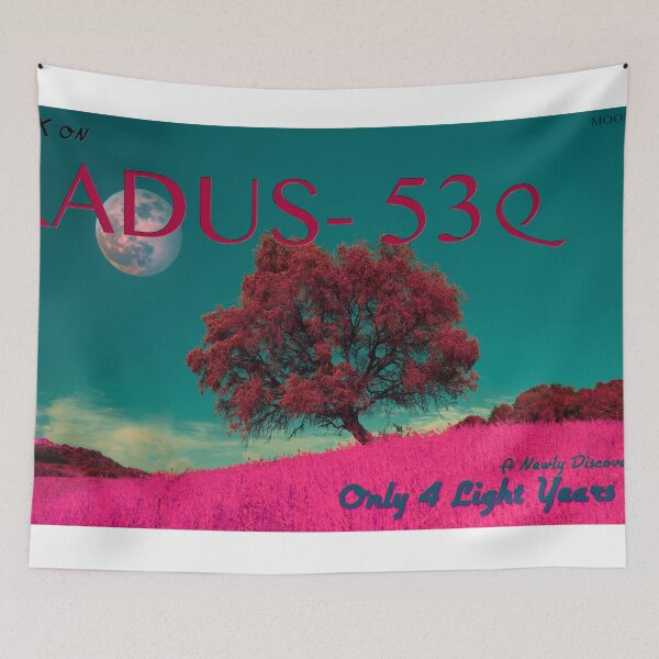 Item preview, Relax on IKADUS 53-q Space Ad Retro Poster designed and sold by CreativeCrazeCo.