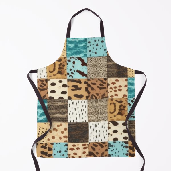 Item preview, Animal print Patchwork quilt designed and sold by Roxburylane.