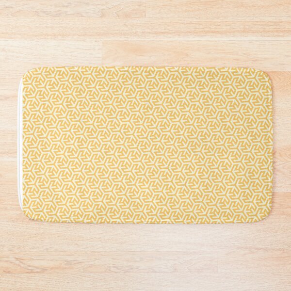 Item preview, Simple Hexagon Tribal Pattern Orange designed and sold by PMCreative.