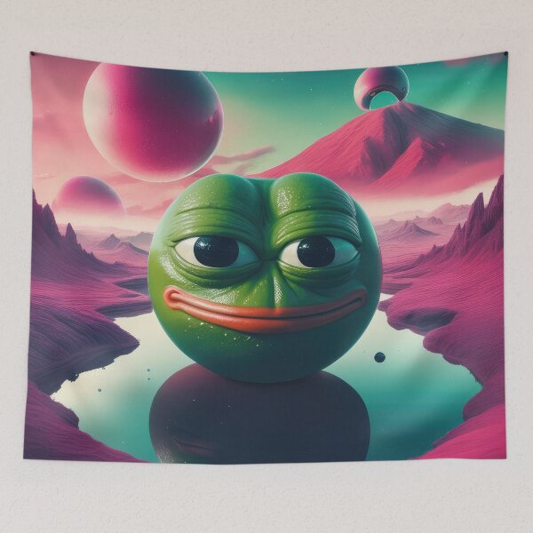 Item preview, pepe planet designed and sold by Pepooteric.