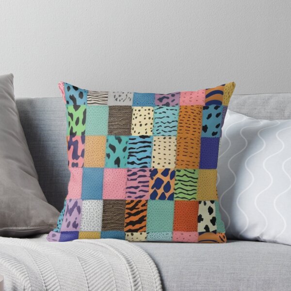 Item preview, Animal print Patchwork quilt  designed and sold by Roxburylane.