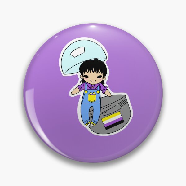 Item preview, Nonbinary Pride Gashapon  designed and sold by TickityC.