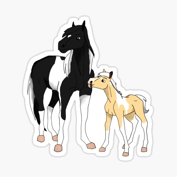 Item preview, Phantom and Misty of Chincoteague designed and sold by creativecowgirl.