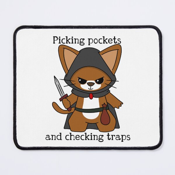 Item preview, Cat Rogue designed and sold by PaperCactusInk.