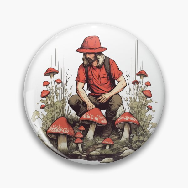 Item preview, Mushroom Mycology Fungi Foraging Mushroom Whisperer designed and sold by ArtFromBeyond.
