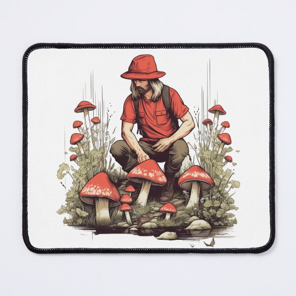Item preview, Mushroom Mycology Fungi Foraging Mushroom Whisperer designed and sold by ArtFromBeyond.