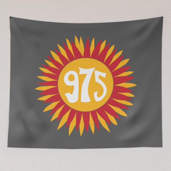 Item preview, Hand Drawn Missouri Sunflower 975 Area Code Red Gold designed and sold by itsrturn.