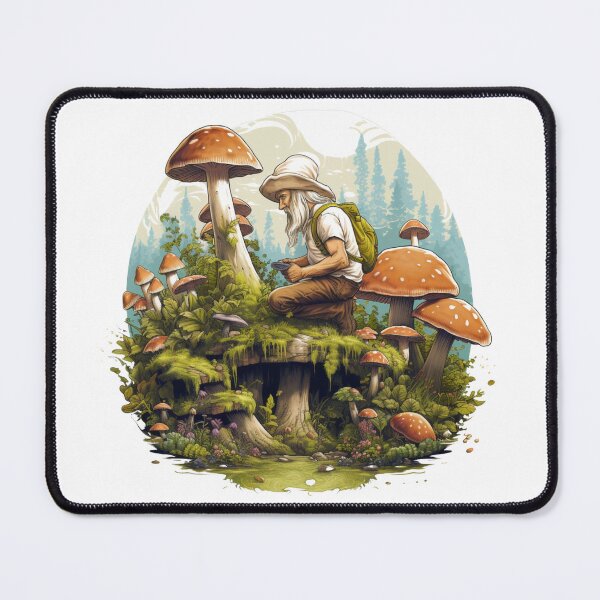 Item preview, Mushroom Mycology Fungi Foraging Mushroom Whisperer designed and sold by ArtFromBeyond.