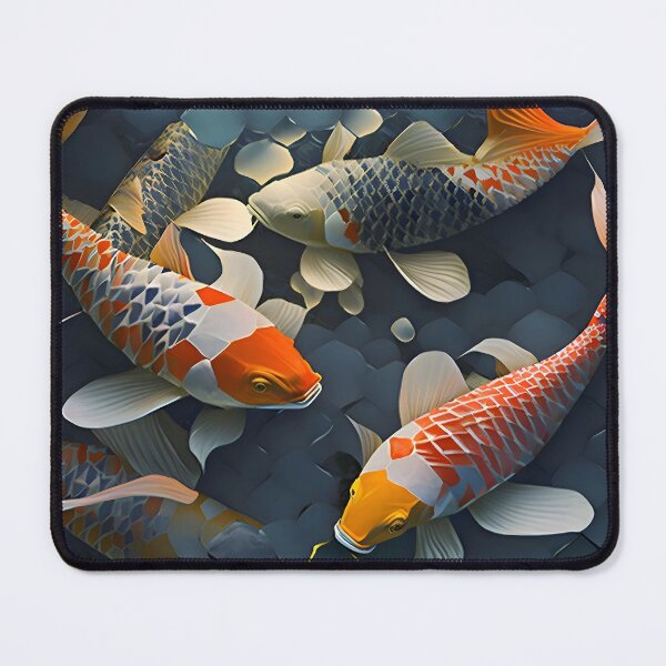 Item preview, Koi in Abstract designed and sold by saracen7S.