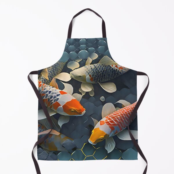 Item preview, Koi in Abstract designed and sold by saracen7S.