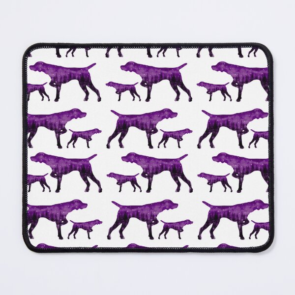 Item preview, Purple GSP dog pattern designed and sold by Ana Gorozpe.
