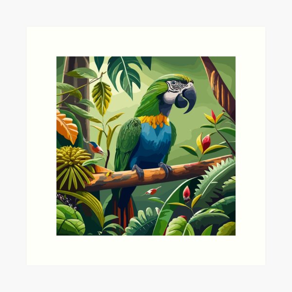 Item preview, Arara brasileira designed and sold by MarcelosArts.