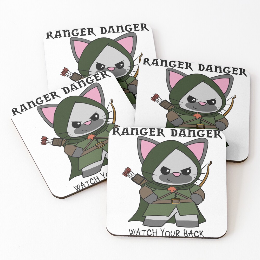 Item preview, Coasters (Set of 4) designed and sold by PaperCactusInk.
