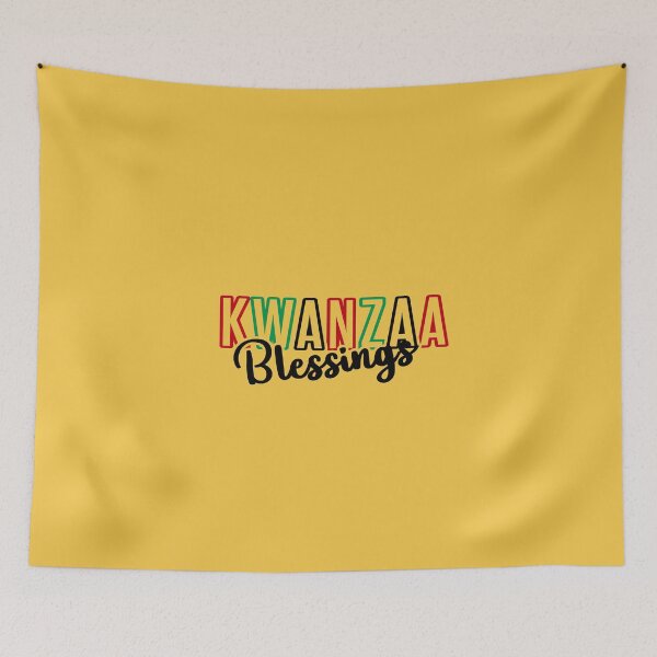 Item preview, Kwanzaa Blessings African Culture Community Pride designed and sold by ArtMeetsPizza.