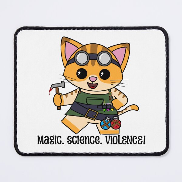 Item preview, Cat Artificer designed and sold by PaperCactusInk.