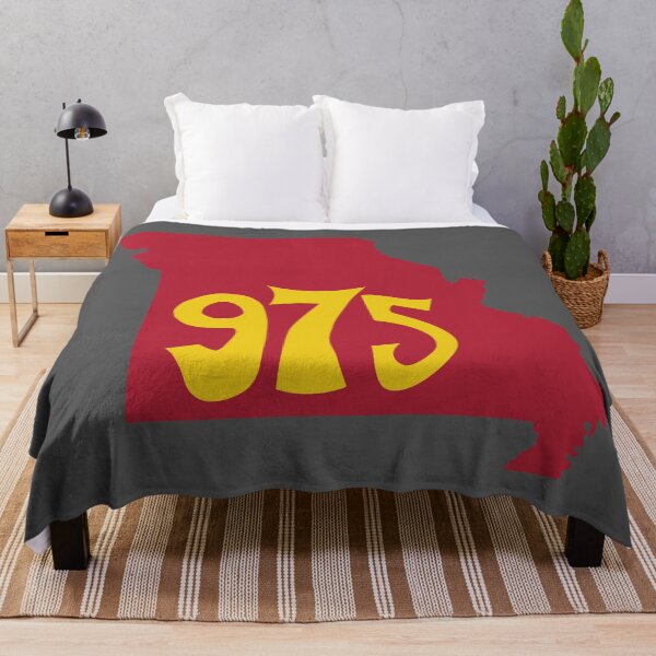 Item preview, Hand Drawn Missouri State 975 Area Code Red Gold designed and sold by itsrturn.