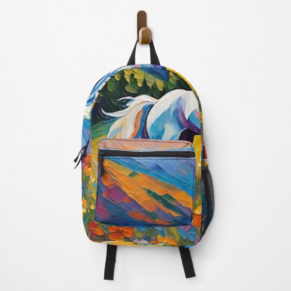 Item preview, Impressionistic unicorn AI painting  designed and sold by KCAbdelnour.