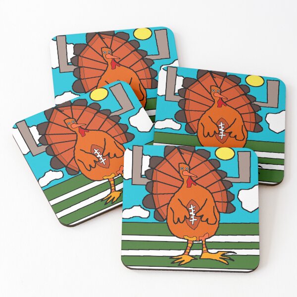 Item preview, Thanksgiving turkey football holiday time designed and sold by Storiesforyou.