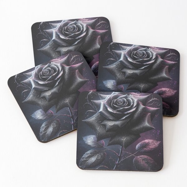 Item preview, A Black Rose's Lustrous Petals designed and sold by Newpixelland.
