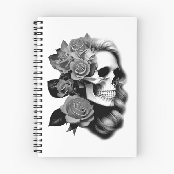 Item preview, SKULL ROSES HALLOWEEN DAY OF THE DEAD DIA DE MUERTOS MEXICAN #ogirdor designed and sold by ogirdorgraphics.