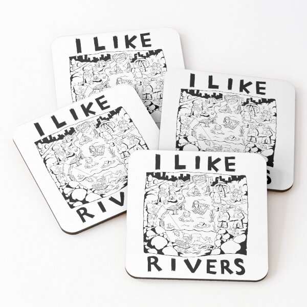 Item preview, By The River - Illustrated Lyrics - Aesop Rock designed and sold by bangart.