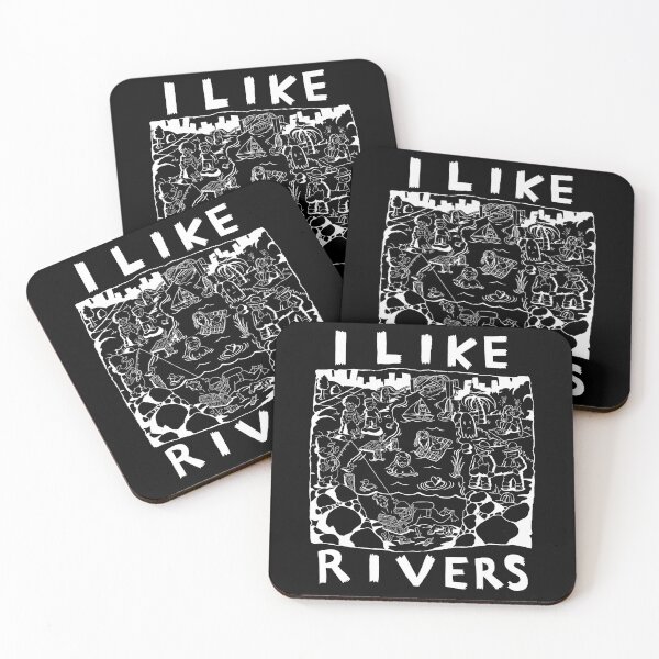 Item preview, By The River - Illustrated Lyrics - Aesop Rock - Inverted designed and sold by bangart.