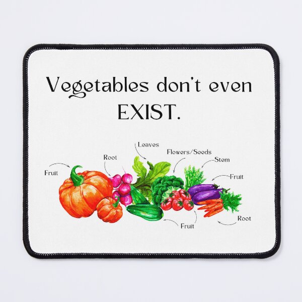 Item preview, Vegetables Don't Exist designed and sold by KKelly42.