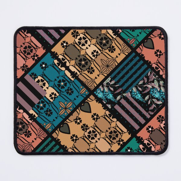 Item preview, rustic patchwork  designed and sold by fuzzyfox.