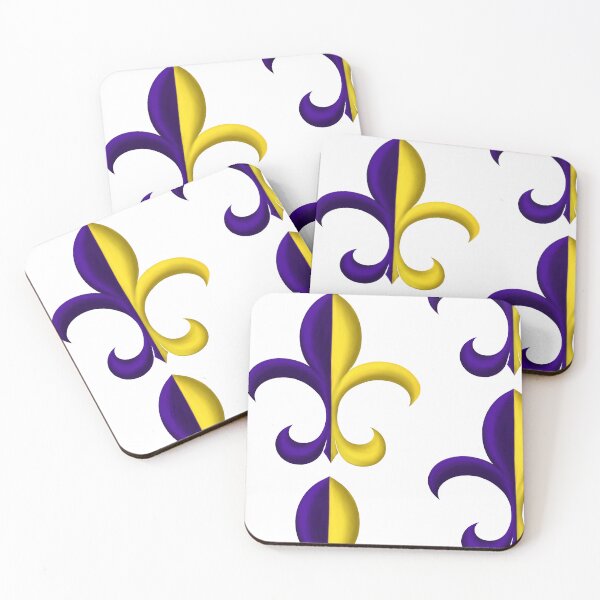 Item preview, Purple and Gold Fleur de Lis II designed and sold by lezell.