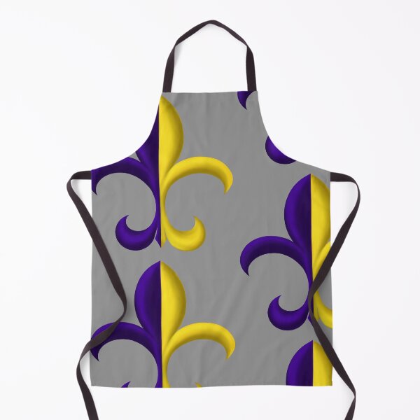 Aperçu de l'œuvre Fleur de Lis II Violet et Or créée et vendue par lezell.