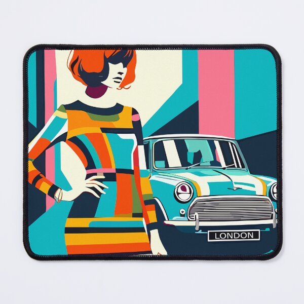 Item preview, British fashion girl mini dress swinging sixties London  designed and sold by Martymcflay.