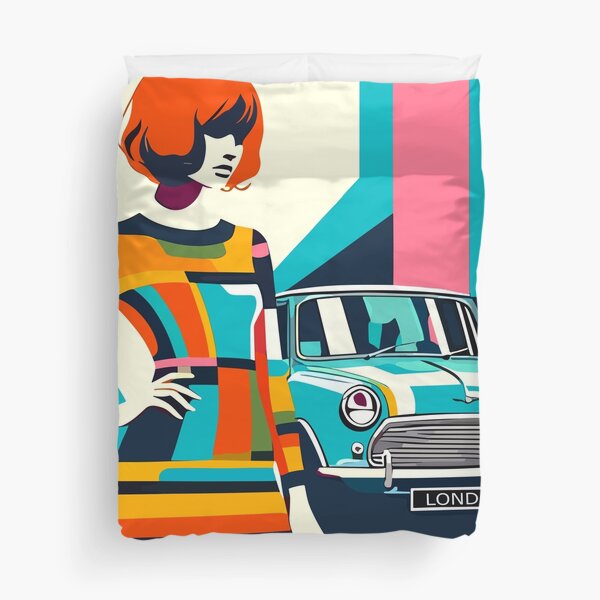 Item preview, British fashion girl mini dress swinging sixties London  designed and sold by Martymcflay.