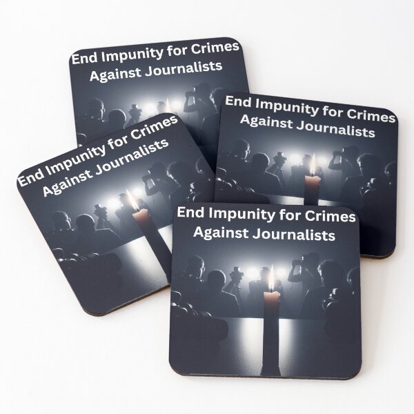 Item preview, The international day to end impunity for crimes against journalists designed and sold by HamokaDesigns.