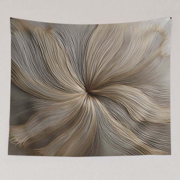 Item preview, metal fiber sunburst art print designed and sold by dcrc.